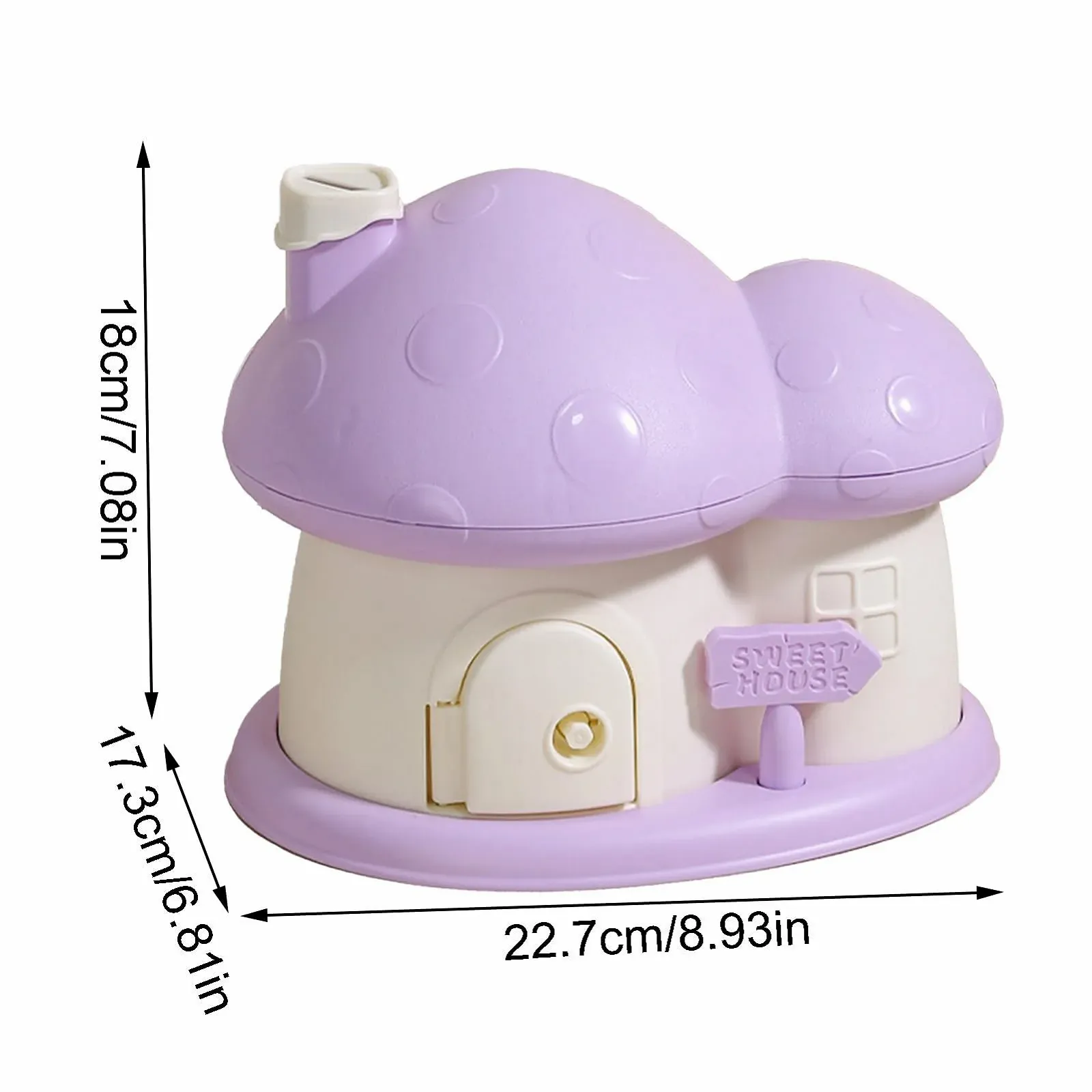 Скарбничка Грибний будиночок Пластикова, фото №5