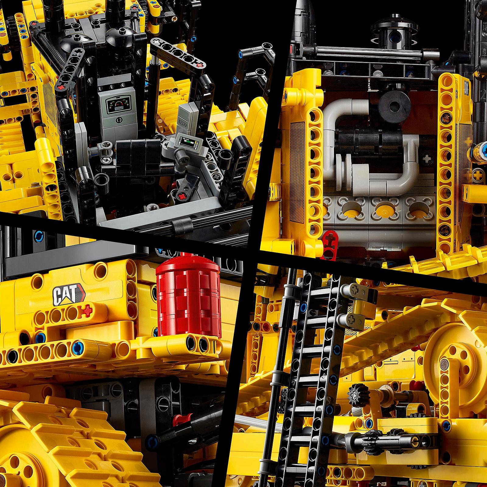 Конструктор Lego Technic 42131 з дистанційним керуванням дорожній каток Cat D11 Bulldozer для дорослих RC Car, фото №4
