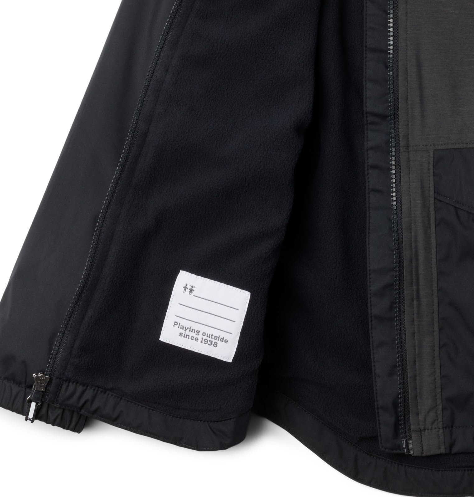 Куртка дощова Columbia Rainy Trails 2 з флісовою підкладкою, водонепроникна (1 шт.), фото №3 Куртка дощова Columbia Rainy Trails 2 з флісовою підкладкою, водонепроникна (1 шт.), фото №3