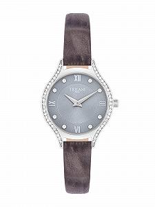 Купить Часы Trilani Женские 10140008 Аналоговые Кварцевый Японский Механизм Серый Ремешок из Натуральной Кожи, серебряный - Фото 1 Часы Trilani Женские 10140008 Аналоговые Кварцевый Японский Механизм Серый Ремешок из Натуральной Кожи, серебряный - Фото 1