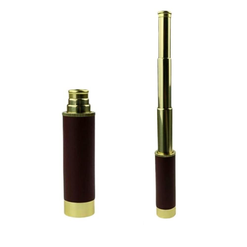 Монокуляр Retro Telescope Pirate Portable Pocket 4 Sections для навигации, парусного спорта, просмотра игр, фото №4