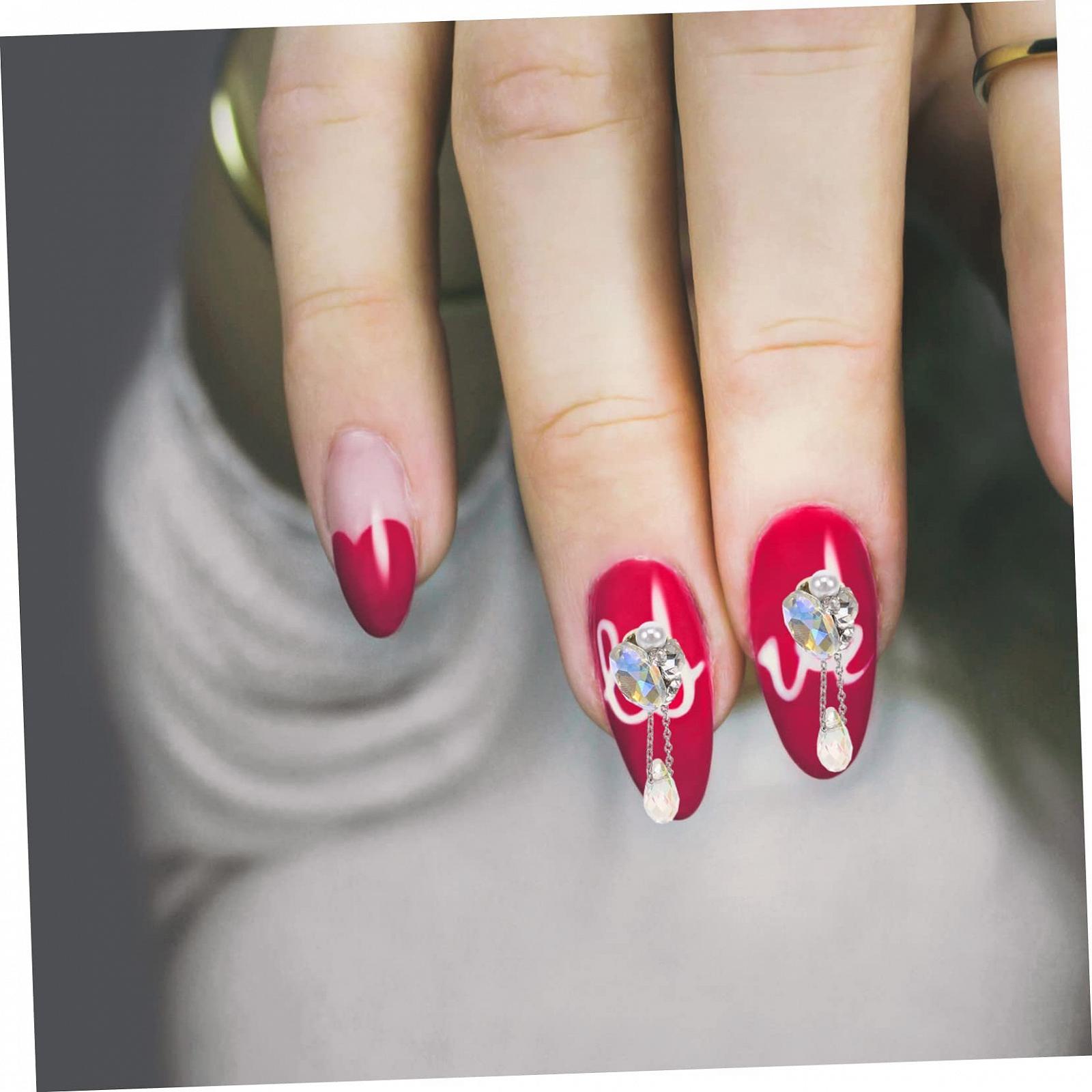 Стрази для нігтів прикраси для манікюру, аксесуари для творчого дизайну нігтів, високоякісні, фото №3