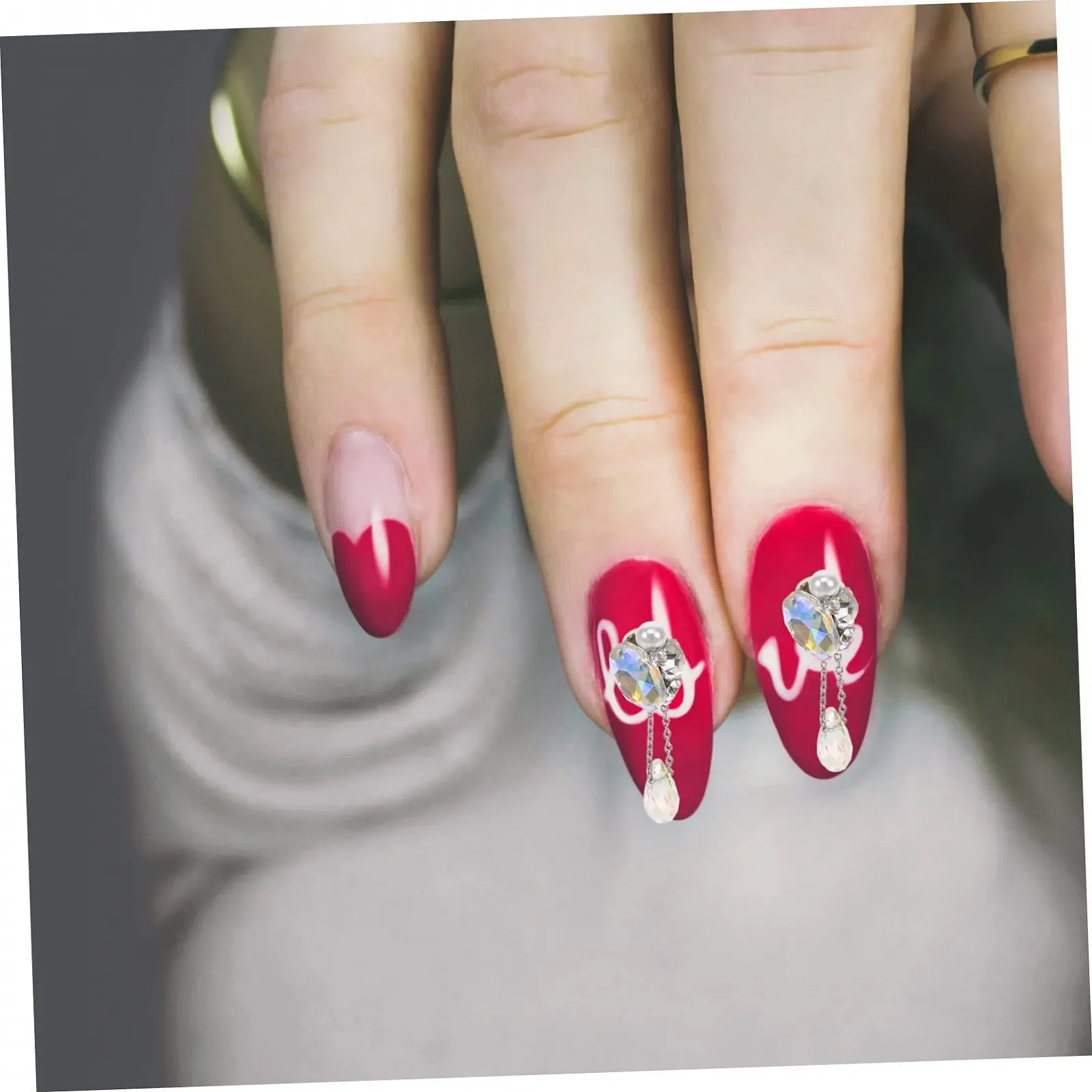 Прикрасы для ногтей 3D Подвески для ногтей Металлический маникюр для ногтей, фото №8