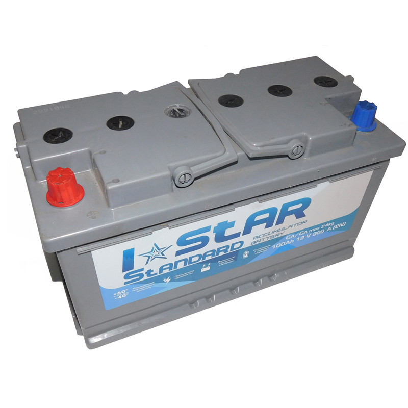 Аккумулятор стартерный I STAR Standard KAINAR 6СТ-100 А3 100Ah EN900 353x175x190 600 72 02, фото №1 Аккумулятор стартерный I STAR Standard KAINAR 6СТ-100 А3 100Ah EN900 353x175x190 600 72 02, фото №1