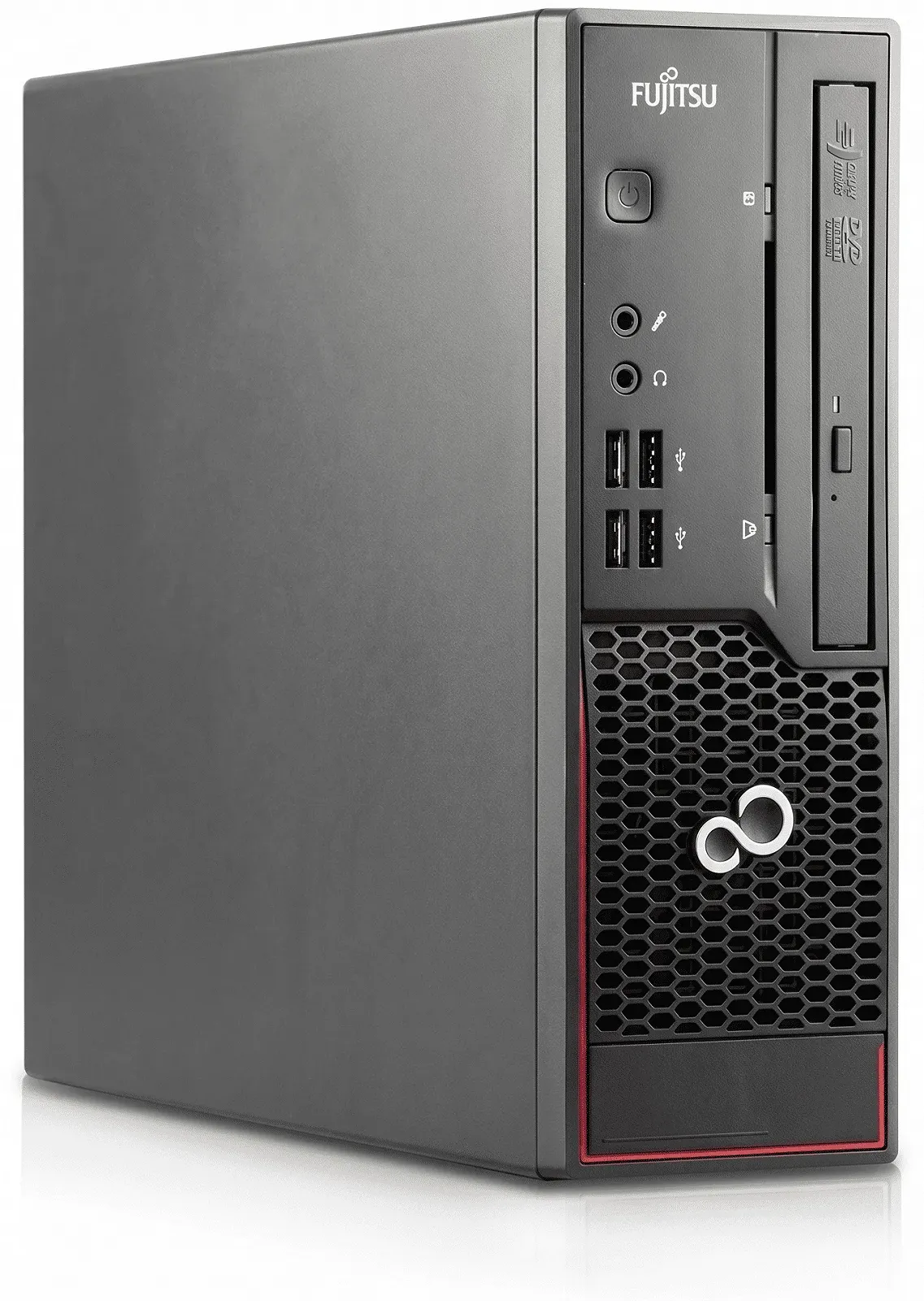 Комп’ютер Fujitsu Esprimo E920 SFF / Intel Core i5-4590 / RAM 16GB / SSD 128GB / Intel HD Graphics 4600 / DisplayPort / VGA / LAN / Windows 10 / Чорний, фото №1