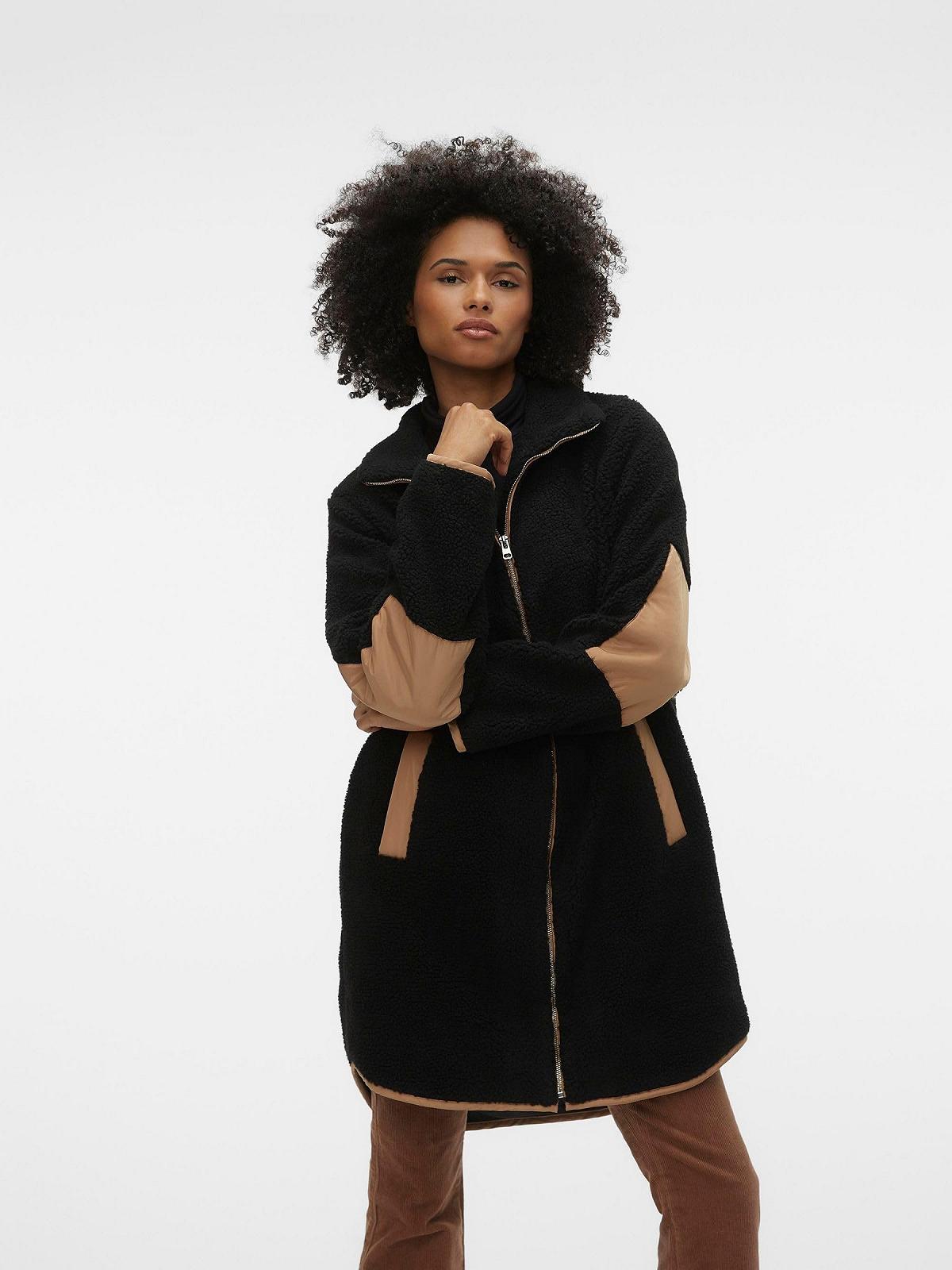 Женское пальто Teddy Fur VERO MODA VMLUNE, фото №5 Женское пальто Teddy Fur VERO MODA VMLUNE, фото №5