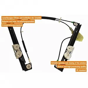 Склопідйомник VAICO V20-0951 MINI передній правий synthetic.ua - Фото 1