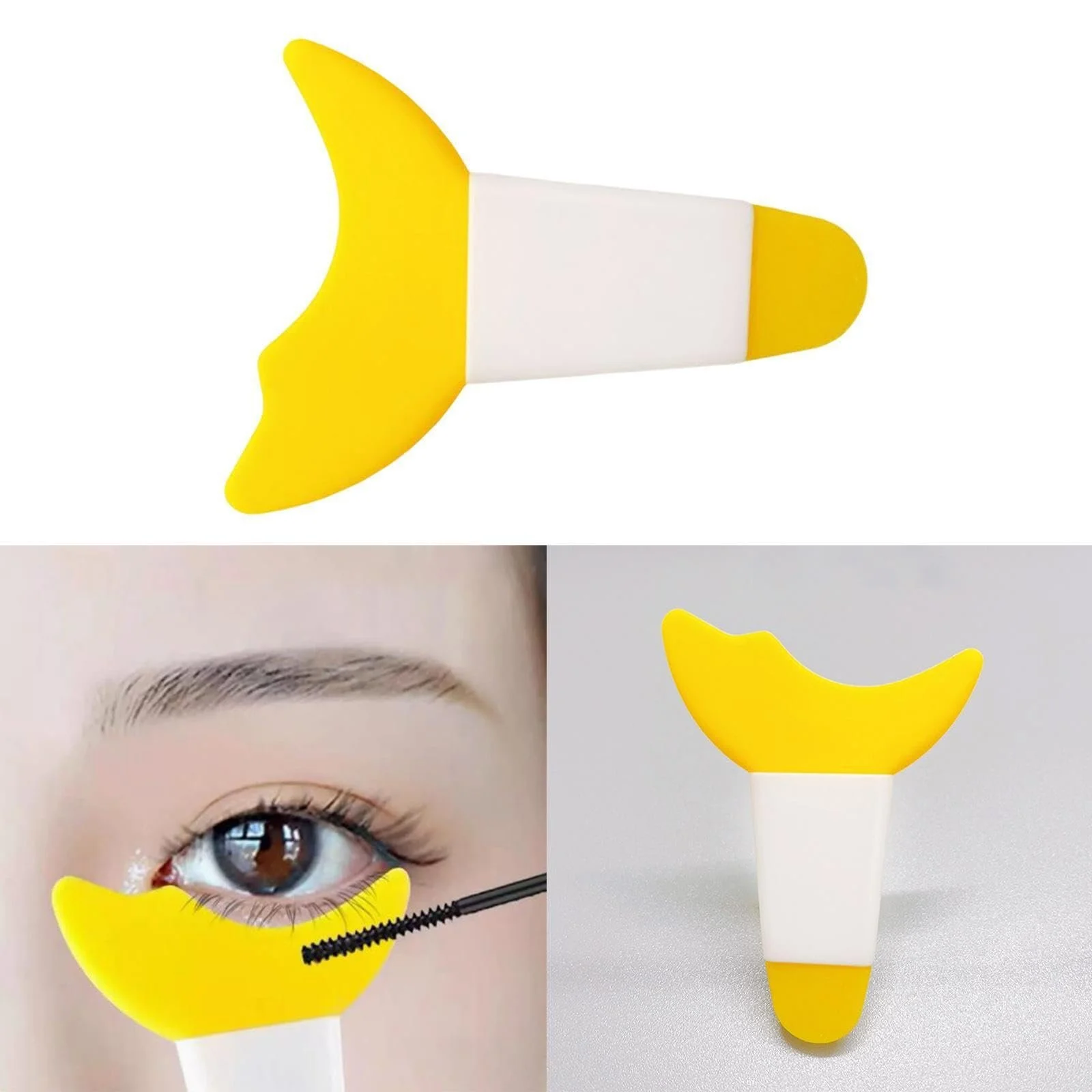 Трафарети для підводки rongweiwang, силікон, жовтий, 6.9 x 5 см, фото №3 Трафарети для підводки rongweiwang, силікон, жовтий, 6.9 x 5 см, фото №3