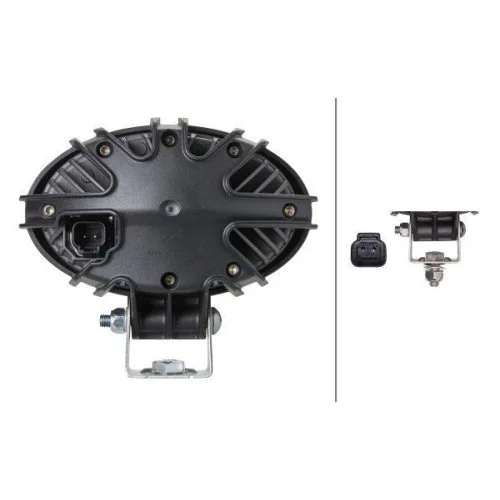 Робоча фара HELLA 1GA 996 761-111 для KÄSSBOHRER AGCO, фото №2