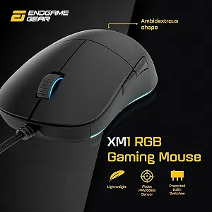Провідна ігрова миша Endgame Gear XM1 RGB Чорний synthetic.ua - Фото 1
