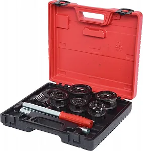 Набор инструментов для нарезки резьбы KS Tools 903.3300 3/8''-1.1/4'' Black - Фото 1