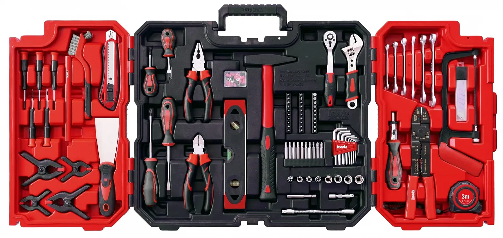 Набор инструментов kwb 125 предметов, фото №1 Набор инструментов kwb 125 предметов, фото №1