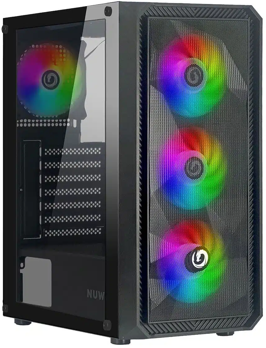Корпус Nuwo Rodan R602 / без БЖ / Чорний, фото №1
