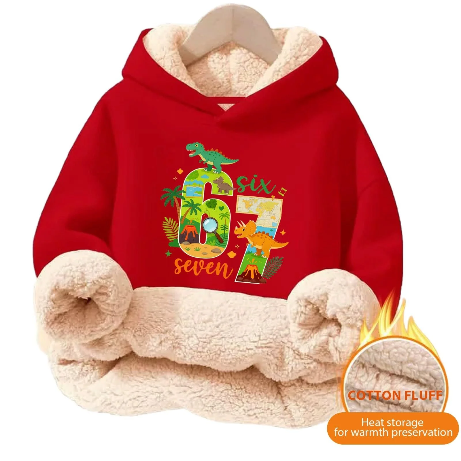 Худи для девочки, Толстовка, Худи для мальчика, С принтом, Повседневная мода, С капюшоном, Теплый, Дышащий, Удобный пуловер для игр и отдыха, Лонгслив, Куртка, фото №4