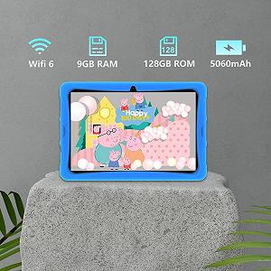 Планшет 10.1" Doogee U10 Kid 4+5/128Gb 4 ядра Android 14 Black synthetic.ua - Фото 1