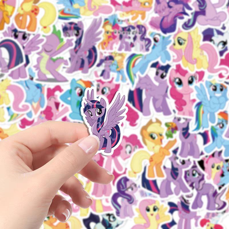 Поні стікери наклейки Май Літл Поні Мій маленький поні My Little Pony Дружба це диво аксесуари 61 шт, фото №6