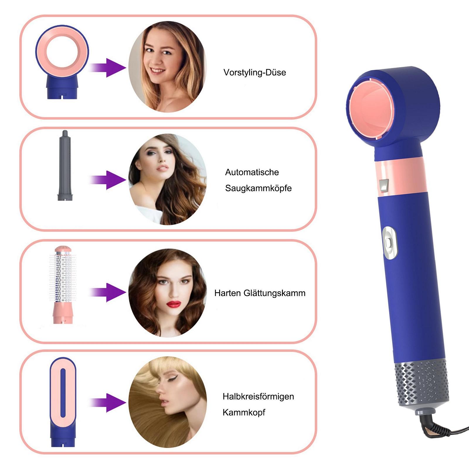 Стайлер UUE 5-в-1 600 Вт Professional Hair Styler Set, фото №3 Стайлер UUE 5-в-1 600 Вт Professional Hair Styler Set, фото №3