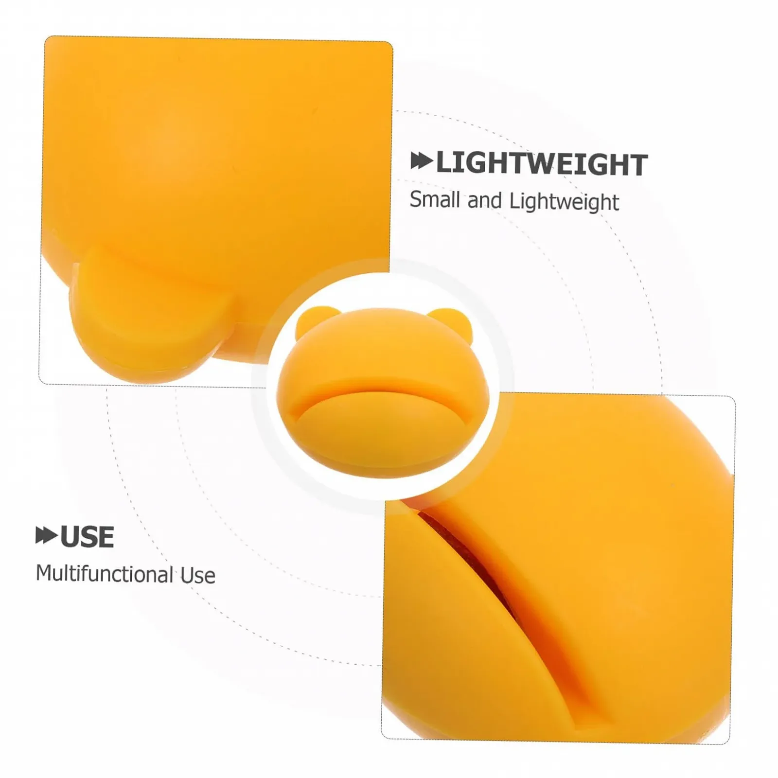 Точилка для ножей и ножниц Ciieeo беспроводная электрическая желтая ABS-пластик, фото №3