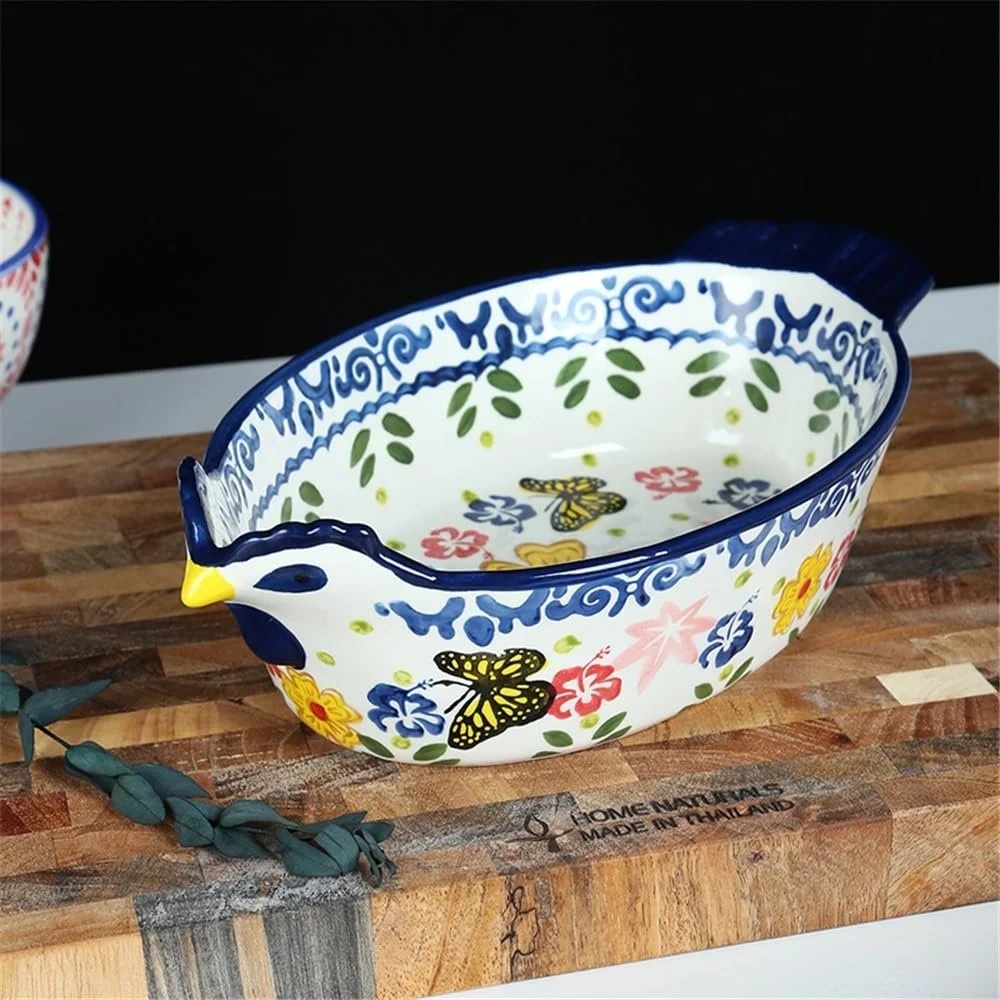 Форма для запекания керамическая 807 мл, с ручками, для духовки, фото №3