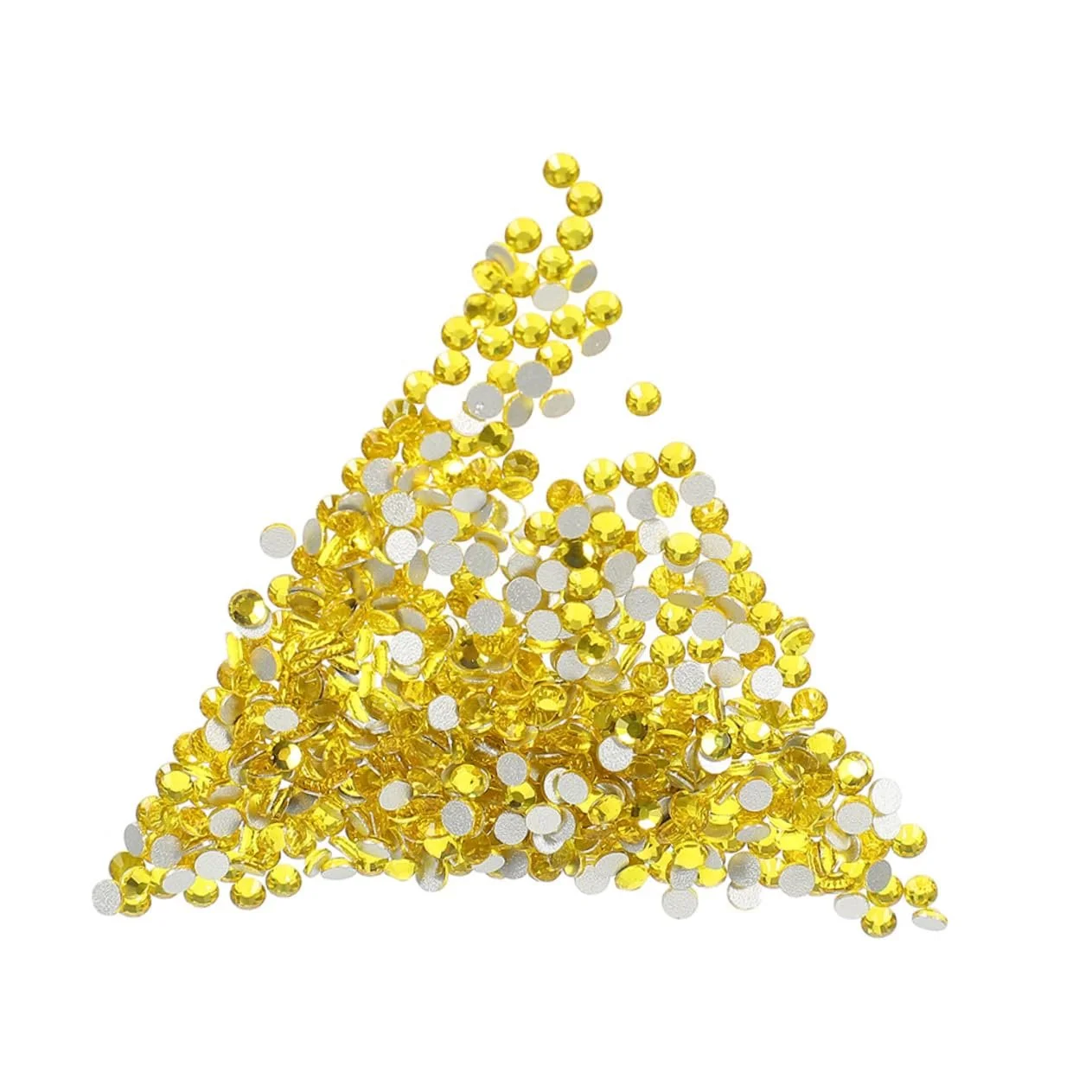 Кристаллы для ногтей COHEALI для акриловых ногтей, набор стеклянных страз 2880 шт. с плоским дном для рукоделия и декорирования, фото №1