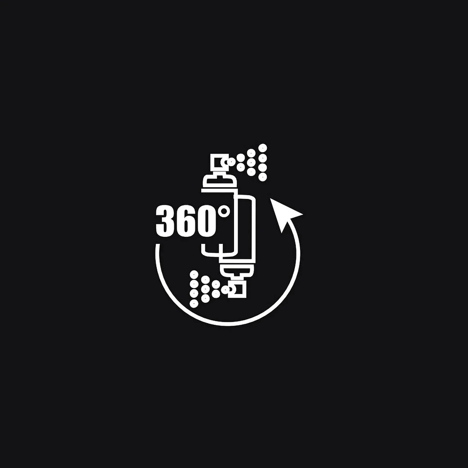 Спрей стисненого повітря Leviatan 360 Degree 200 мл Reversible, фото №2