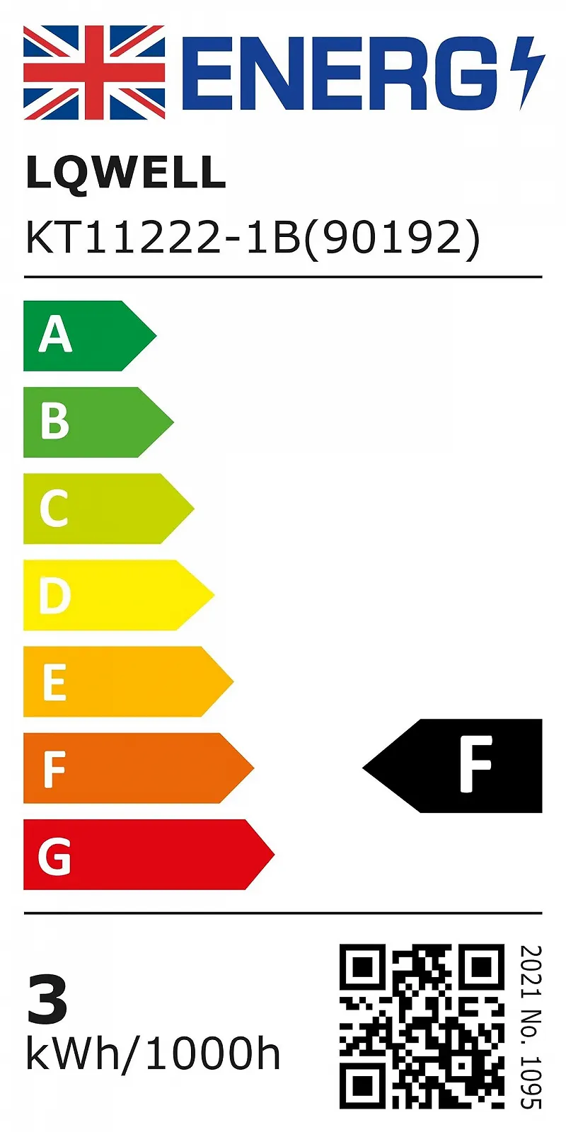 Настільна світлодіодна лампа LQWELL металева сучасна 3000K, фото №9