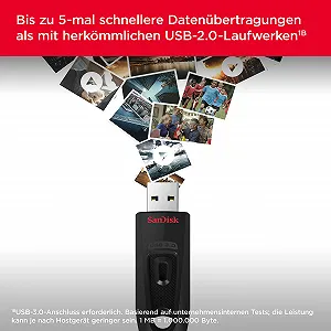 USB-флеш-накопичувач SanDisk Ultra USB 3.0 1TB Black synthetic.ua - Фото 1