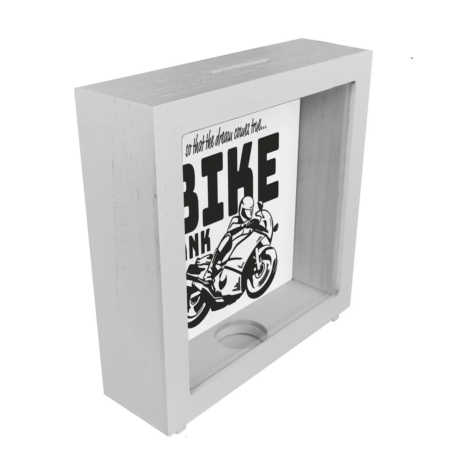 Скарбничка Дерев'яна Рамка Мотоцикл, фото №2