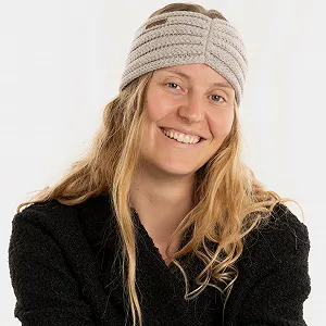 Повязка на голову Knit Factory Nica Iced Clay One Size synthetic.ua - Фото 1