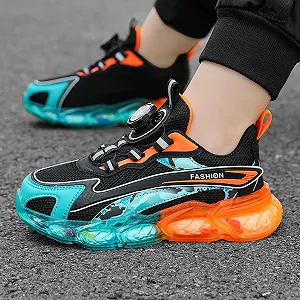 Кросівки ITSOGOO Дитячі Спортивні Легкі Дихаючі Для Бігу Фітнесу Для Приміщень Для Прогулянок Для Джогінгу 28-37EU synthetic.ua - Фото 1