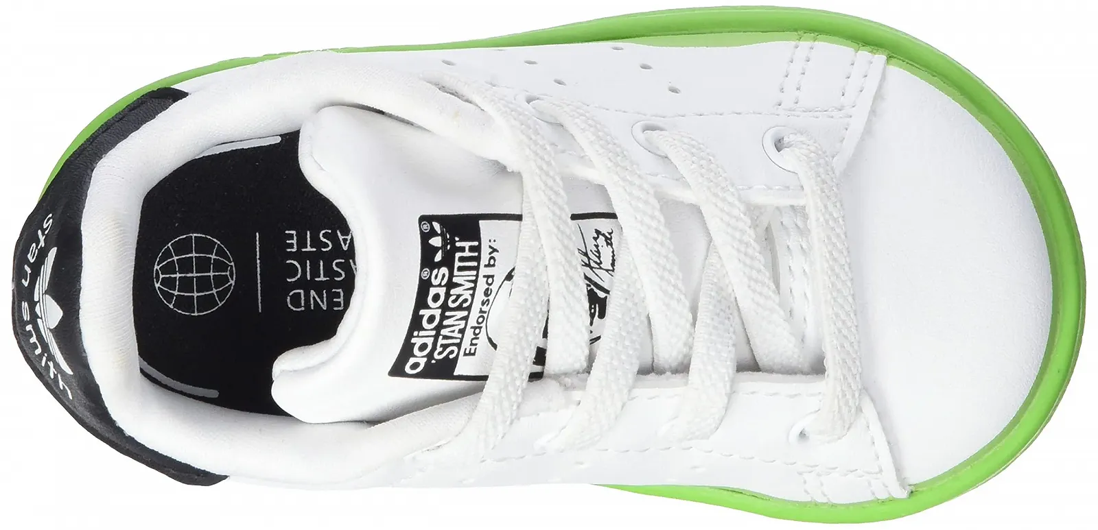 Кеды adidas Stan Smith EL I Детские Белый Розовый, фото №5 Кеды adidas Stan Smith EL I Детские Белый Розовый, фото №5