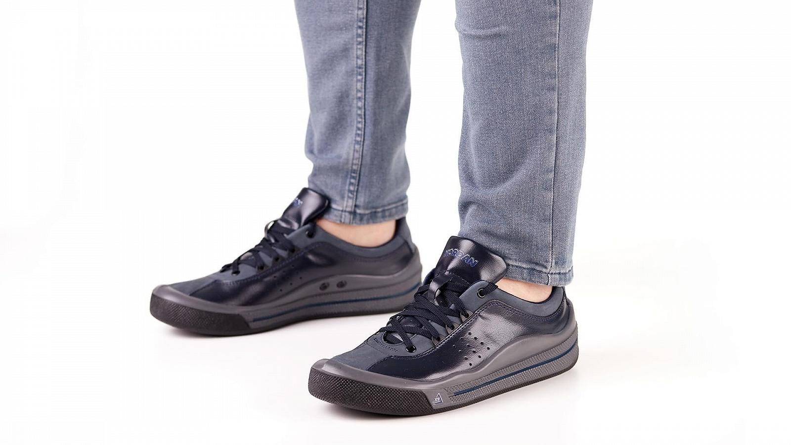 Кроссовки из натуральной кожи Nordan unisex Стильные, фото №5