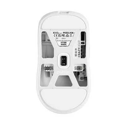Мышка Pulsar X2 CrazyLight Wireless White (PX2CL108), фото №2 Мышка Pulsar X2 CrazyLight Wireless White (PX2CL108), фото №2