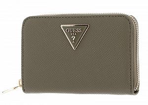 Гаманець GUESS Laurel SLG Medium Zip Around Sage, Sage - Фото 1