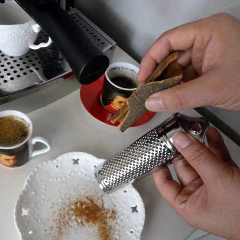 Терка Faderr Kitchen для імбиру, часнику, мускатного горіха з контейнером для цитрусових, фото №4