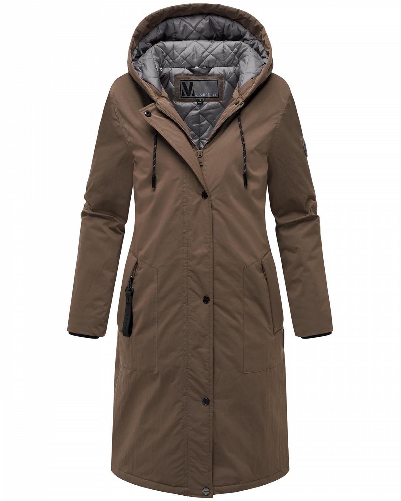 Куртка Перехідна Жіноча Marikoo Ledalaa 16 Знімний В'язаний Комір Велика Капюшон, фото №4 Куртка Перехідна Жіноча Marikoo Ledalaa 16 Знімний В'язаний Комір Велика Капюшон, фото №4