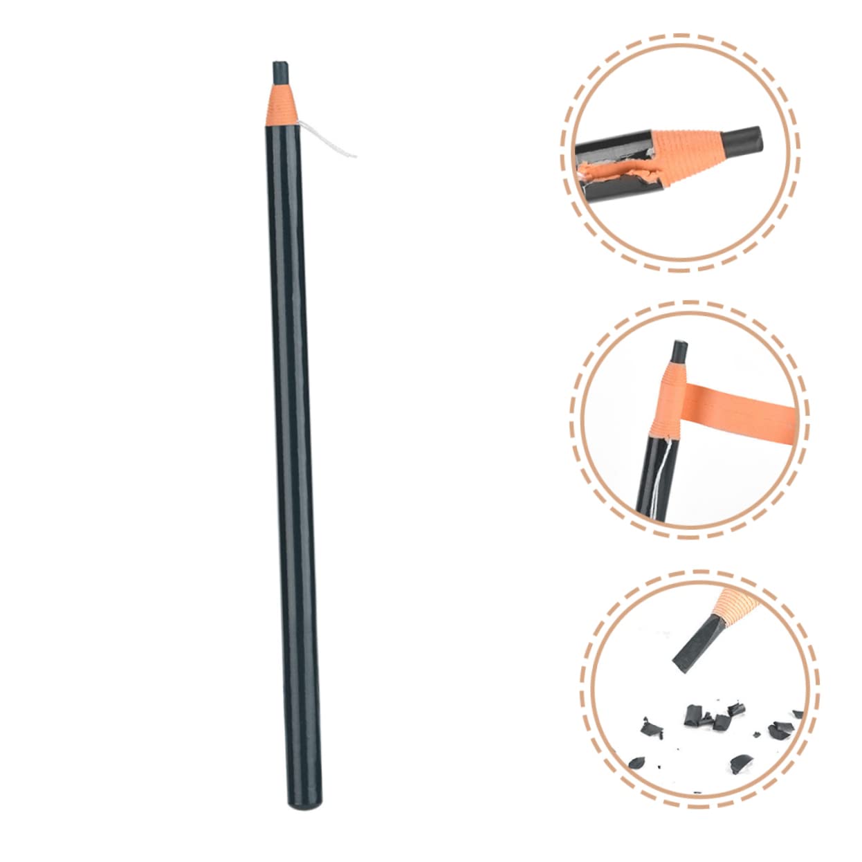 Олівець Beavorty Eyebrow Pencils для Бровей Коричневий Темно-коричневий Водостійкий, фото №2