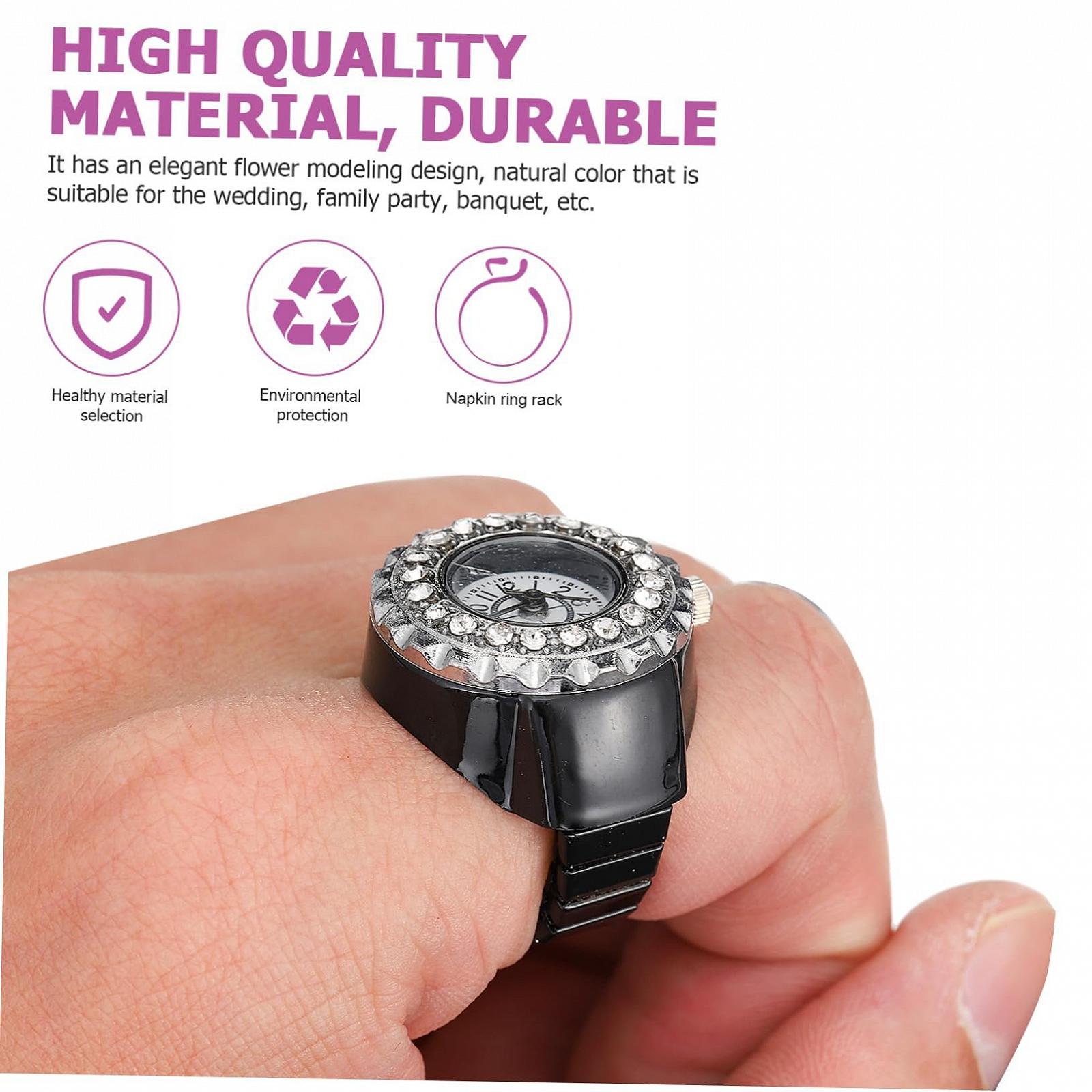 Кільце-годинник Healvian Ringuhr Декоративний електронний, фото №9 Кільце-годинник Healvian Ringuhr Декоративний електронний, фото №9