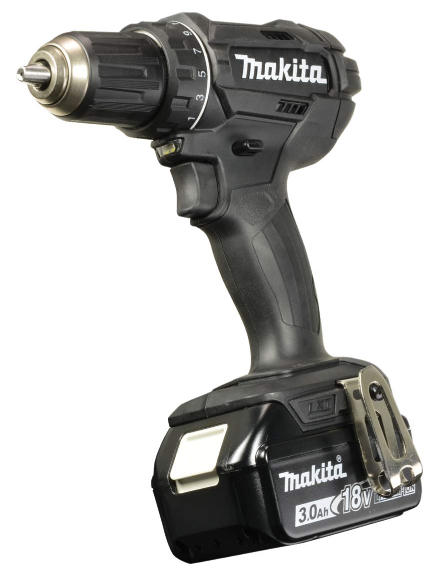 Бездротова дрель-шуруповерт Makita DDF DDF482RFEB 2 x18.0 В-LI 3.0 Агод 1 Вт 18 В Чорний, фото №1
