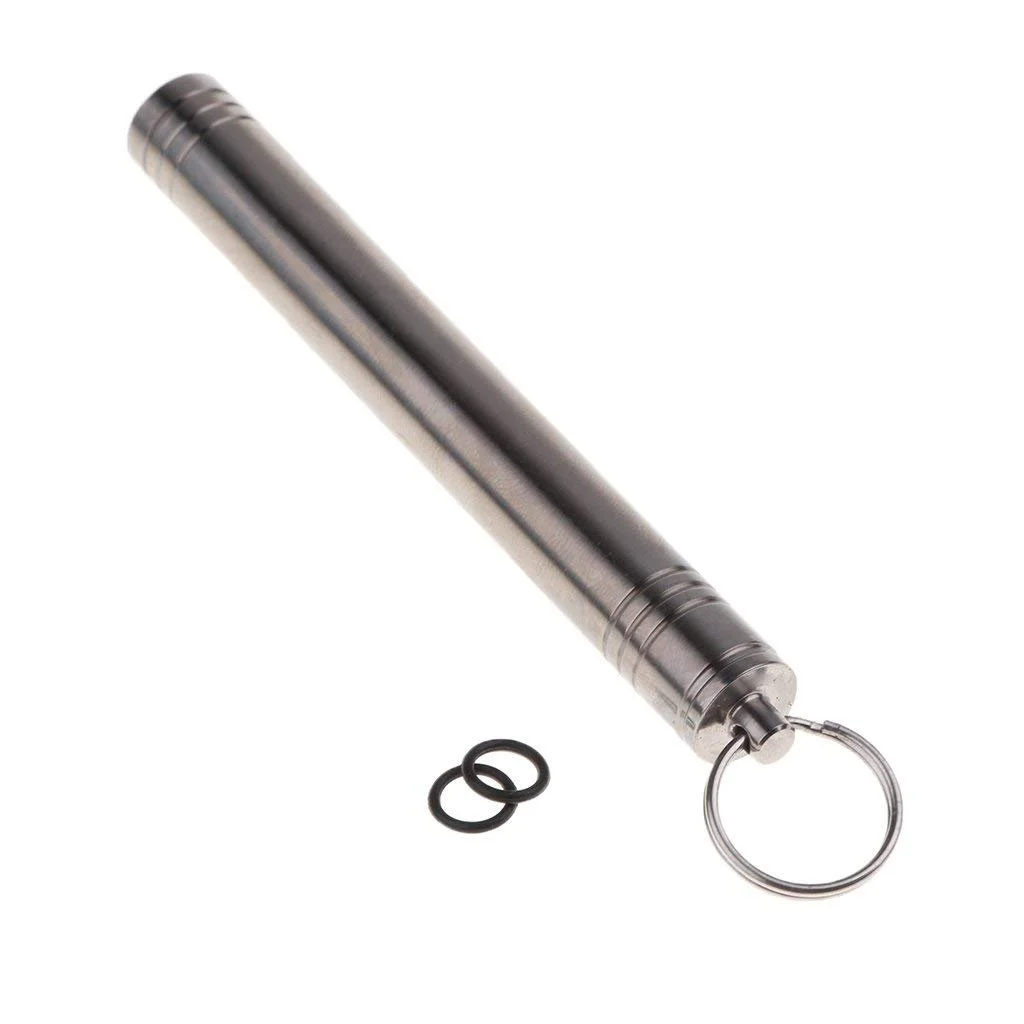 Футляр для зубочисток Титановий сплав Сріблястий, фото №7