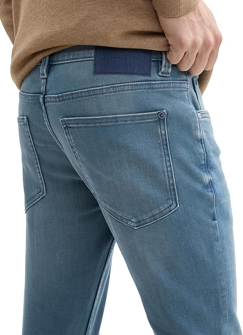 Джинси mens Jeans Troy Slim 1044968-10162 Tom Tailor Блакитний XL, фото №4