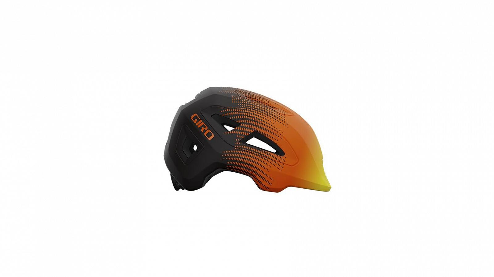 Шлем велосипедный детский Giro Scamp II 2024 Matt Orange/Black, фото №3