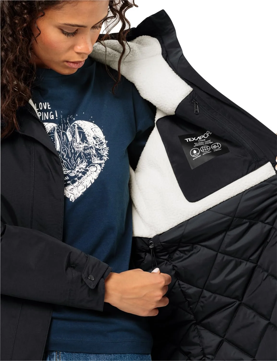 Парка Jack Wolfskin Talforst W Жіноча, фото №6 Парка Jack Wolfskin Talforst W Жіноча, фото №6