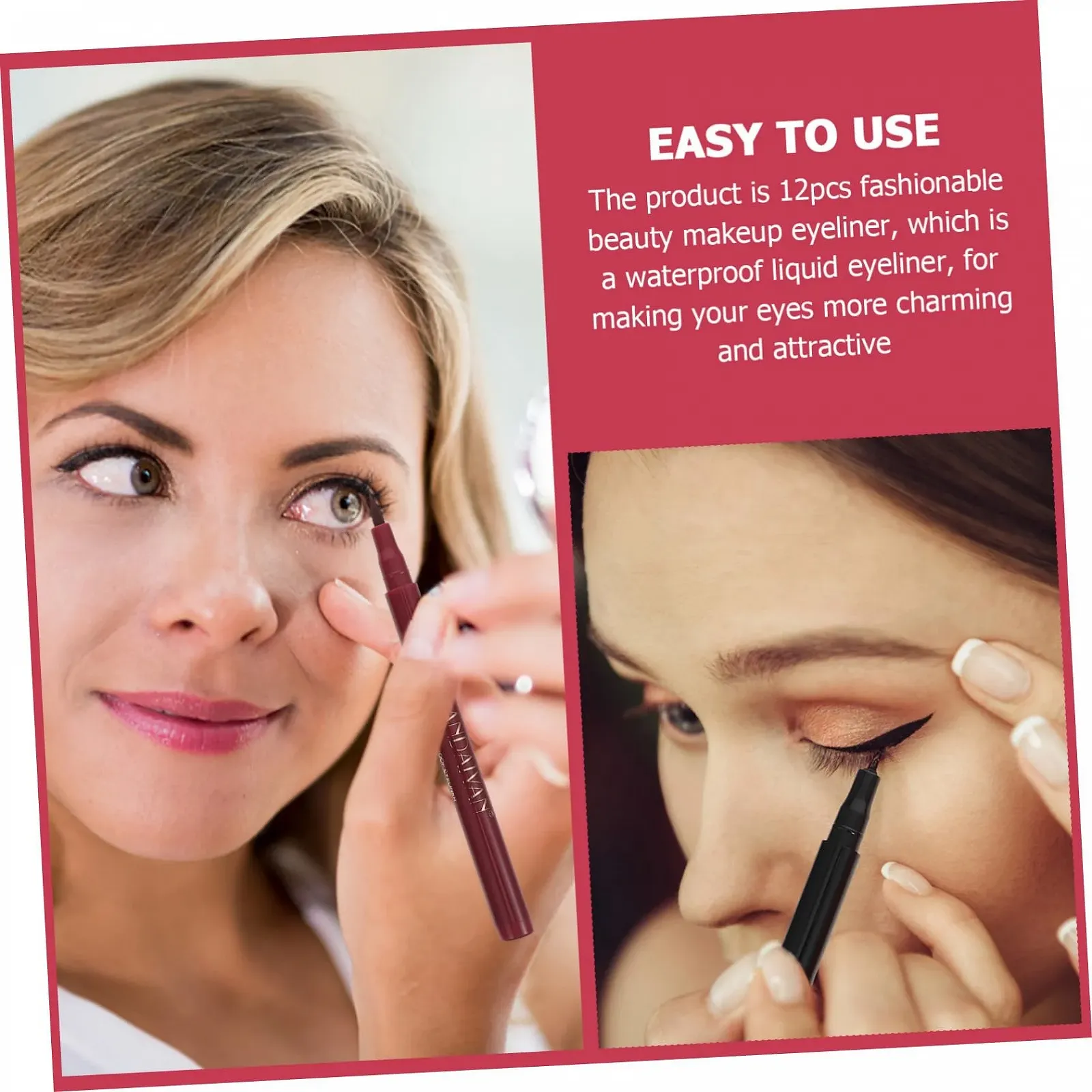 Матовий Eyeliner Angoily Різнокольоровий, фото №3 Матовий Eyeliner Angoily Різнокольоровий, фото №3