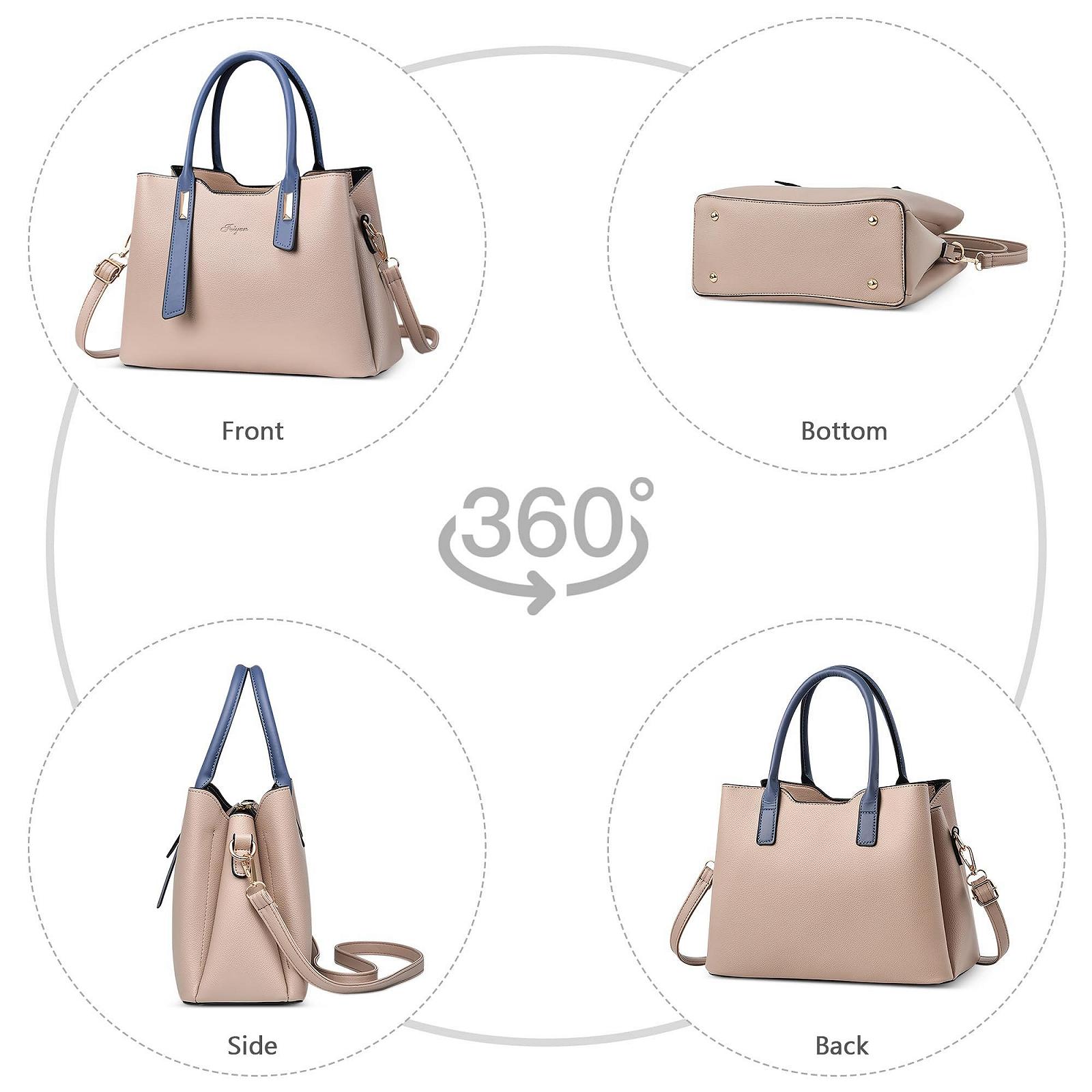 Сумка З верхньою ручкою POSSOBAG Classic Жіноча З штучної шкіри Велика Місткість Чорний, фото №6