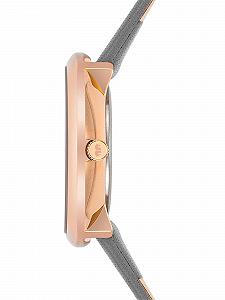 Женские часы Rhodenwald & Söhne Аналоговый Кварцевый механизм Кожаный ремешок Серый, золотой, Без мотива synthetic.ua - Фото 1