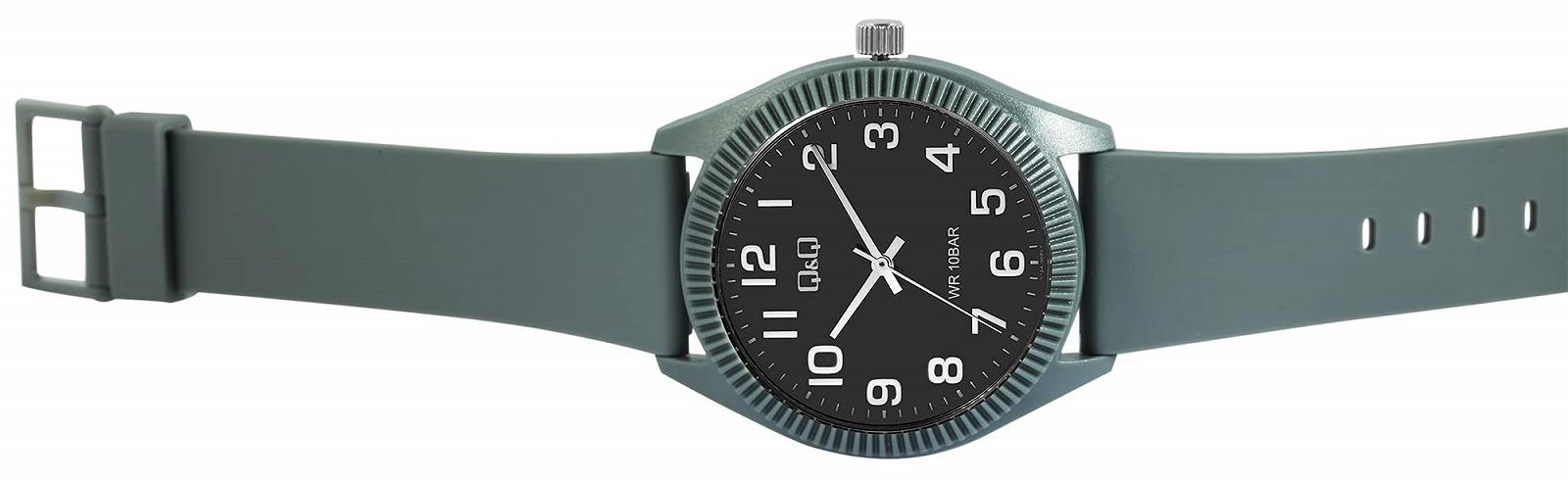 Часы Q&Q Unisex Silicone Pin Buckle 10 Bar Analogue Quartz, фото №3