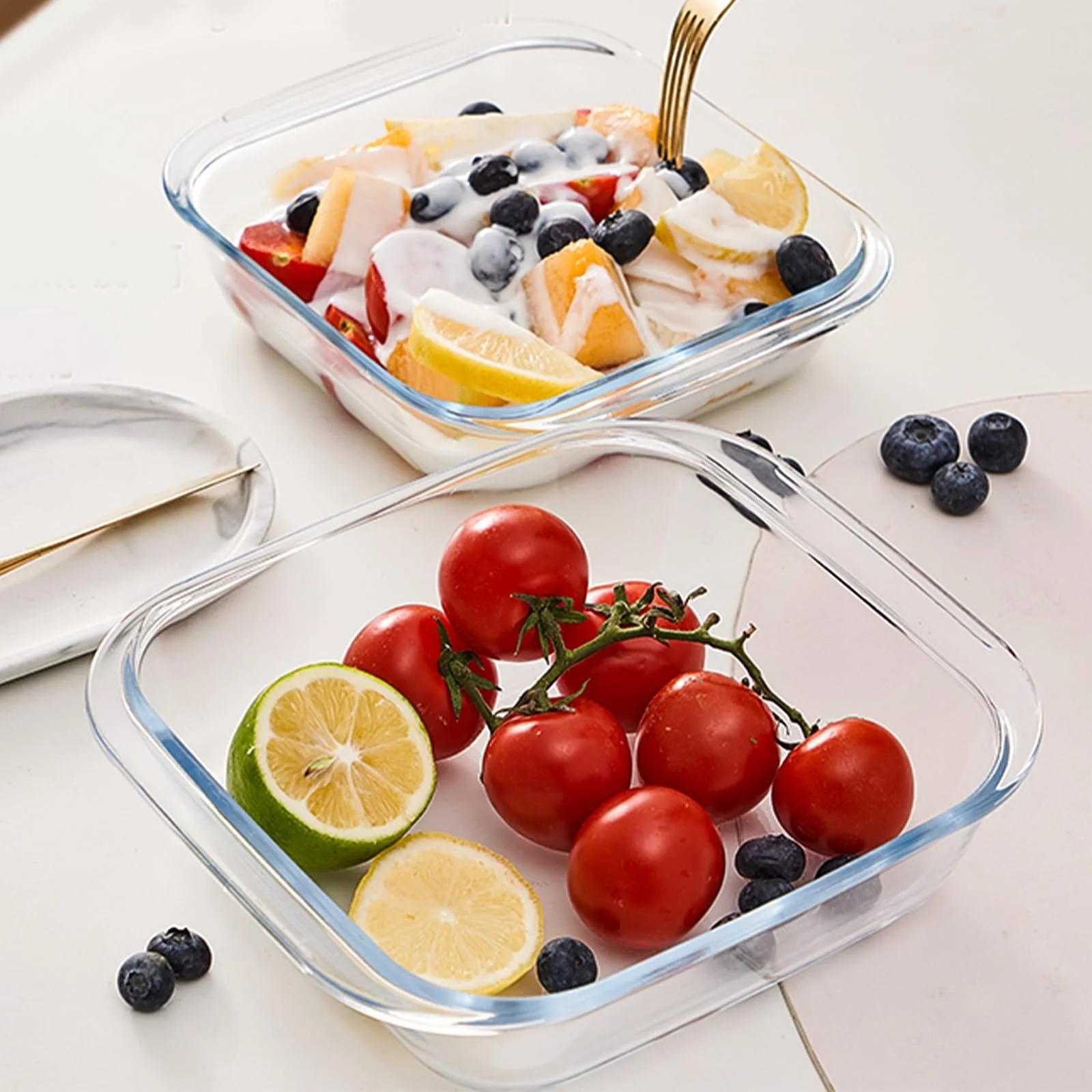 Форма для запекания WPPQWP Стеклянная Прозрачная 15 x 13 x 4 см 1.1 л, фото №7 Форма для запекания WPPQWP Стеклянная Прозрачная 15 x 13 x 4 см 1.1 л, фото №7