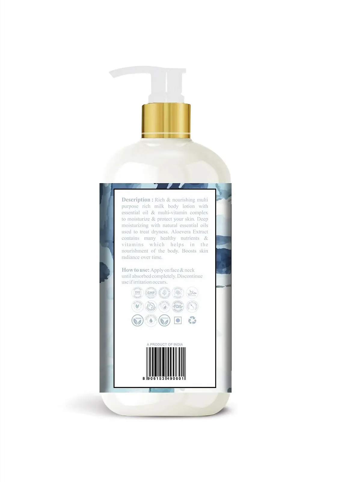 Лосьон для тела Молоко Rich, Увлажняющий, для сухой кожи, Питательный, Увлажняющий лосьон для очень сухой кожи, Укрепляющий, фото №3 Лосьон для тела Молоко Rich, Увлажняющий, для сухой кожи, Питательный, Увлажняющий лосьон для очень сухой кожи, Укрепляющий, фото №3