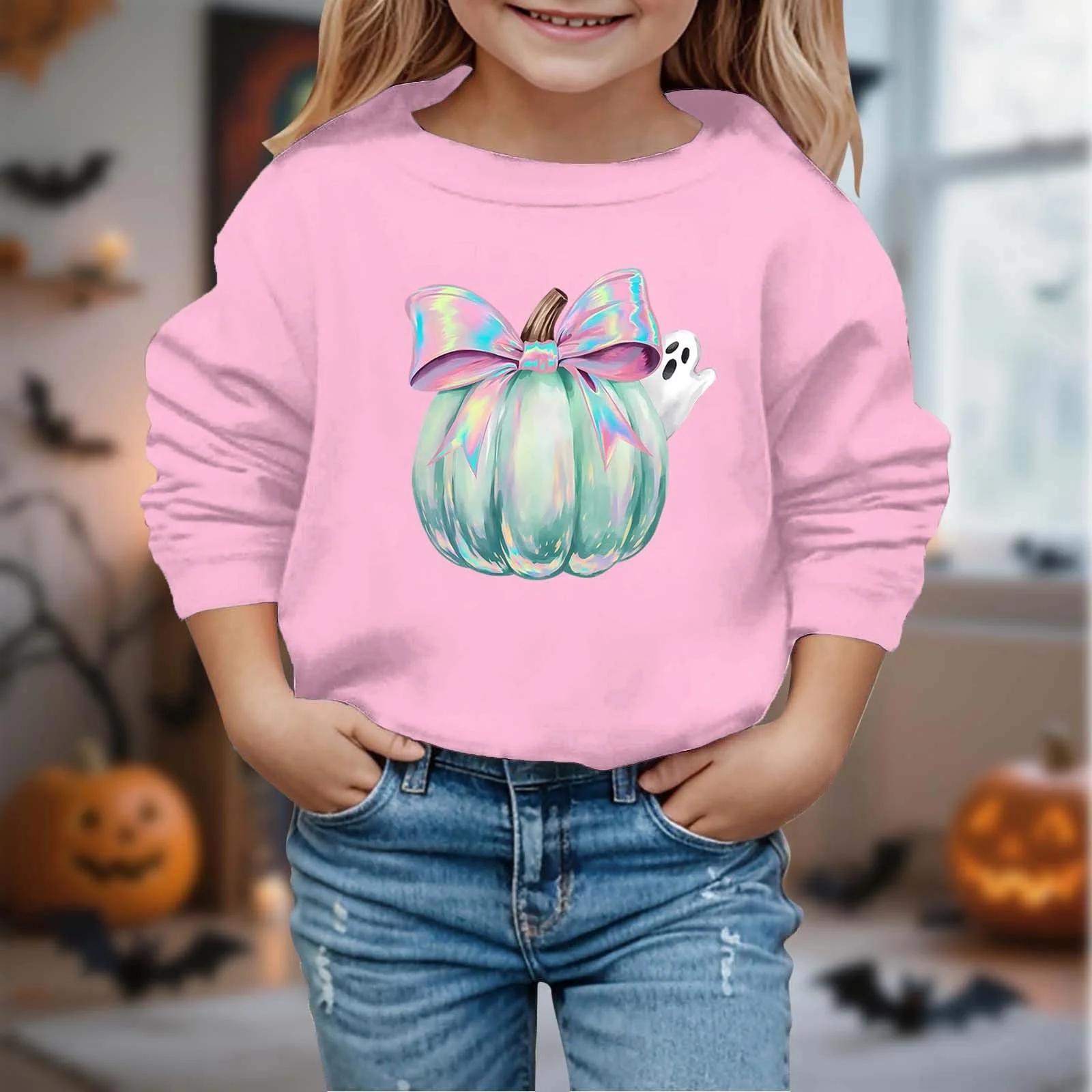 Худи для девочки, повседневный, теплый, фото №3